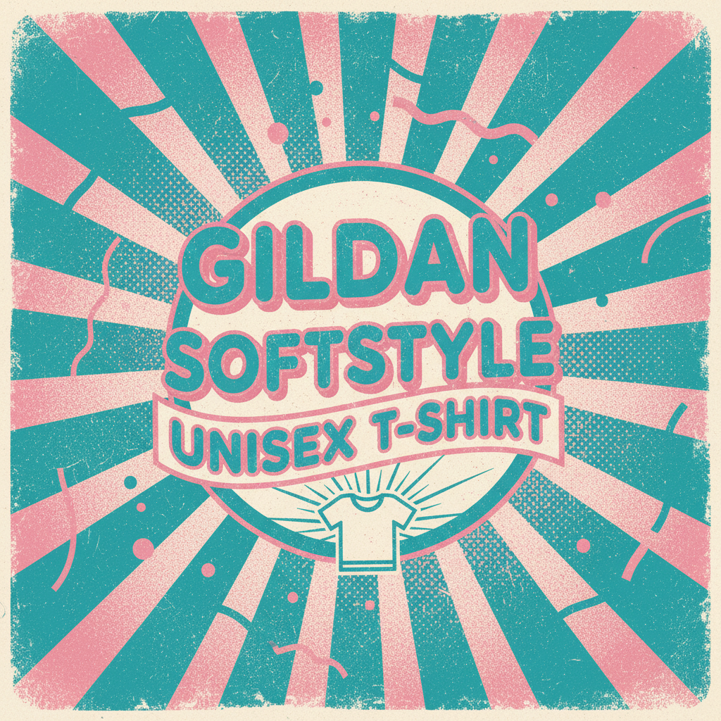 Gildan Softstyle Unisex T-Shirt Retro